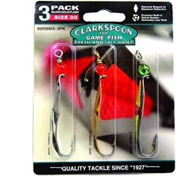 Clarkspoon with Red Bead 00RBMS-3PK