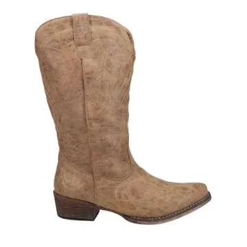 ROPER Women's Riley Tan Western Boot - Stylish Comfort