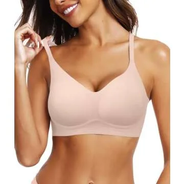 OEAK Women's Wirefree Lightly Lined Everyday Bra