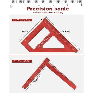 Precision BOXmime 3D Multi-Angle Measuring Ruler for Woodwork