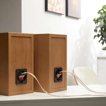 Amazon Basics Speaker Connector 12 Pack Banana Plugs