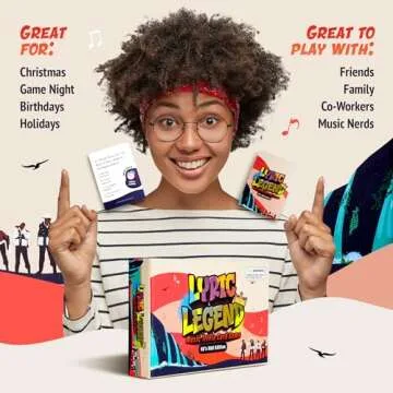 Lyric Legend 90's R&B - Finish The Lyrics Game with Trivia to Argue for The Correct Songs. Great for Gifts, Game Night, and Groups. 144 Songs and a Playlist, You'll Sing Along and Quiz Your Friends!