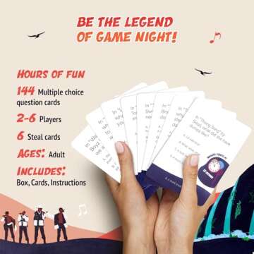 Lyric Legend 90's R&B - Finish The Lyrics Game with Trivia to Argue for The Correct Songs. Great for Gifts, Game Night, and Groups. 144 Songs and a Playlist, You'll Sing Along and Quiz Your Friends!