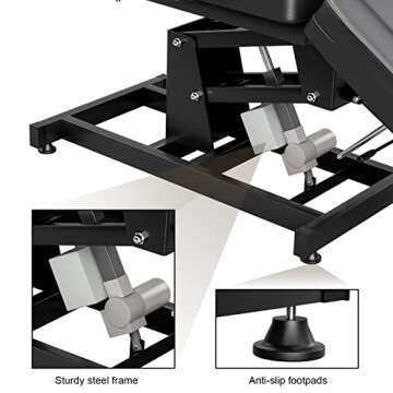 OKAKOPA Electric Adjustable Beauty Chair for Professionals