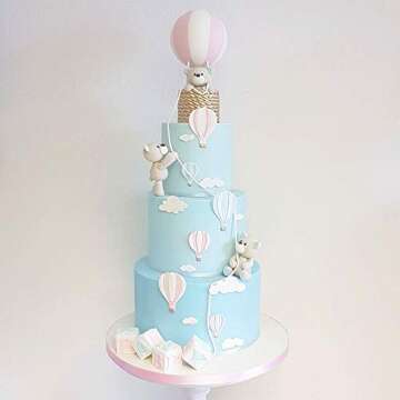 Fewo Hot Air Balloon & Cloud Fondant Cutter Set