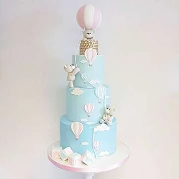 Fewo Hot Air Balloon & Cloud Fondant Cutter Set