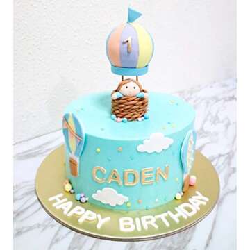 Fewo Hot Air Balloon & Cloud Fondant Cutter Set