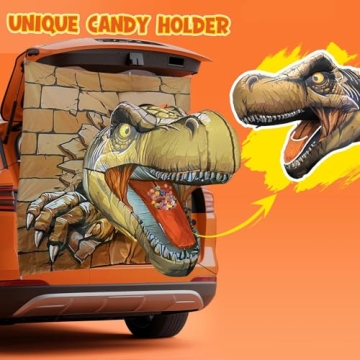 Epochleno T-Rex Halloween Trunk or Treat Inflatable