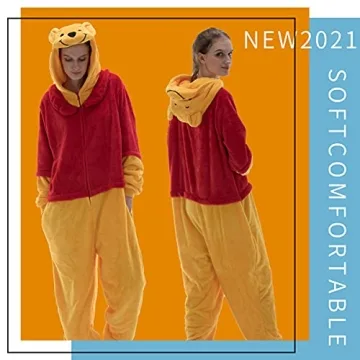 COSUSKET Unisex Bear Onesie Pajamas for Halloween