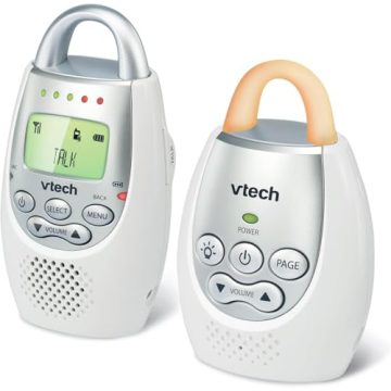VTech DM221 Audio Baby Monitor with Long Range & Night Light