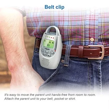 VTech DM221 Audio Baby Monitor with Long Range & Night Light