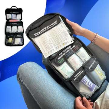 DormDoc 2.0 175-Piece First Aid Kit for Students