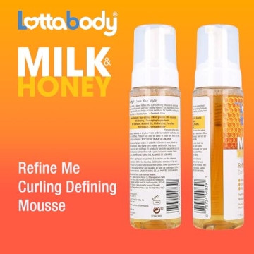 Lottabody Moisturizing Curl Defining Mousse for Frizz-Free Curls