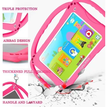 TOPELOTEK Kids Tablet 7 inch Toddler Tablet for Kids WiFi Android 10.0 32GB Kids Tablets Kids Learning Educational APP Pre-Installed YouTube Netflix Parental Control Kid-Proof Case