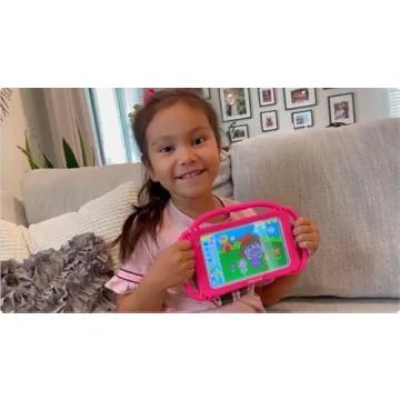 TOPELOTEK Kids Tablet 7 inch Toddler Tablet for Kids WiFi Android 10.0 32GB Kids Tablets Kids Learning Educational APP Pre-Installed YouTube Netflix Parental Control Kid-Proof Case