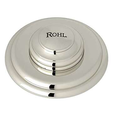 ROHL AS525PN Kitchen Accessories - Elegant Polished Nickel Air Switch Button