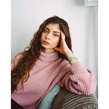 Believe London Green Aventurine Gemstone Chakra Healing Bracelet Anxiety Crystal Natural Stone Men Women Stress Relief Reiki Yoga Diffuser Precious