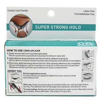 Kiss Lash Couture Adhesive Strip Lash Black