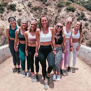 FULLSOFT 7 Pack Leggings - Soft High Waist Yoga Pants