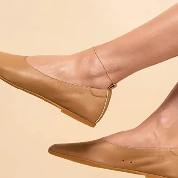 14K Gold Plated Boho Anklet Double Layered Beaded Foot Chain