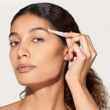 Tweezerman Slant Tweezer for Precision Brow Grooming