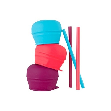 Boon SNUG Straw Lids for Spill-Proof Drinking Cups