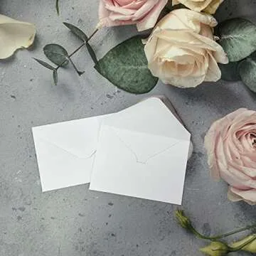 150 Packs of Stylish Mini Gift Card Envelopes