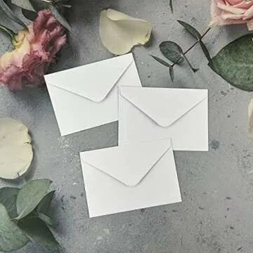 150 Packs of Stylish Mini Gift Card Envelopes