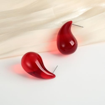 Fashionable HolidayQbee Hypoallergenic Teardrop Earrings