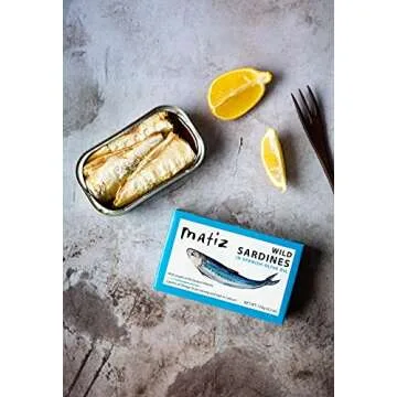 Matiz Sardines in Olive Oil - Spanish Gourmet Natural Fish