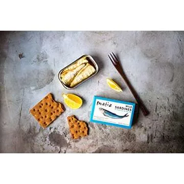 Matiz Sardines in Olive Oil - Spanish Gourmet Natural Fish