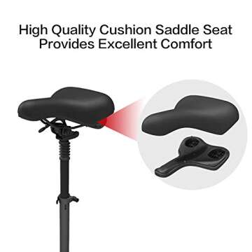Adjustable Segway Ninebot Scooter Seat Saddle for MAX G30P G30LP
