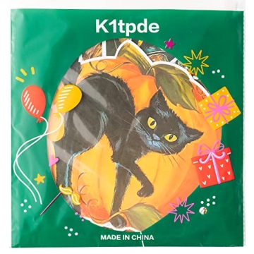 K1tpde 12PCS Vintage Halloween Cutouts for Festive Decor