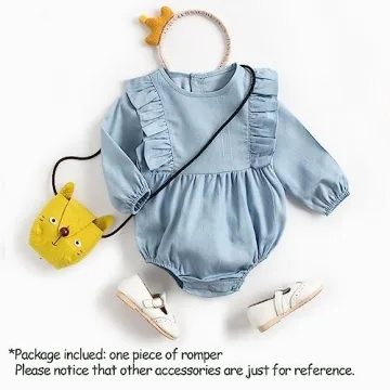 Simplee Kids Baby Girl Romper Jumpsuit for Infants