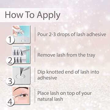 Ardell LashTite Lash Adhesive Dark for Individual Lashes, 0.75 oz