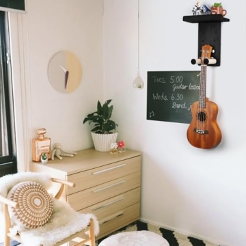 Keebofly Guitar Wall Mount - Rustic Design for Any Guitar