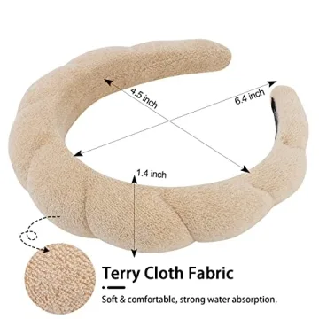 WHAVEL Spa Headbands for Skincare Makeup & Yoga