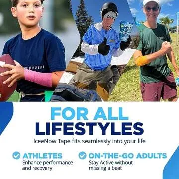 ICEE Tape Self-Sticking Bandage Wrap for Sports Injuries