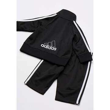Adidas Boys Tricot Jacket Midnight - Stylish Comfort