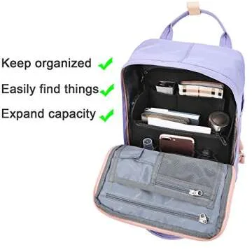 Yoillione Felt Backpack Organizer Insert for Easy Storage