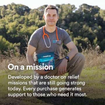 DripDrop Hydration Lemon Lime - Zero Sugar Electrolyte Packets