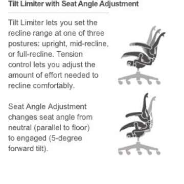 Herman Miller Aeron Ergonomic Chair - Size C, Graphite