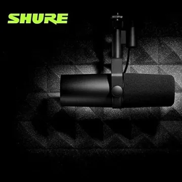 Shure SM7B Dynamic Microphone & Gator 3000 Boom Stand