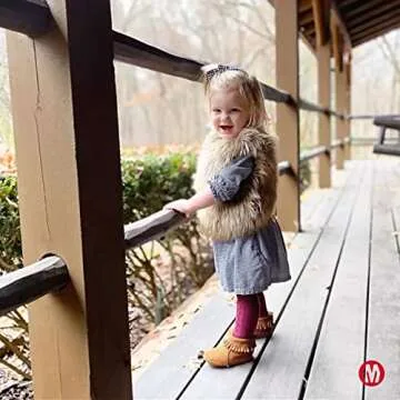 Minnetonka Back Flap Bootie Moccasins for Infants