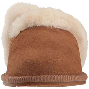 Koolaburra by UGG Women's Milo Scuff Slipper, Chestnut, 10 M US