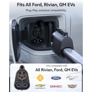 Tesla Supercharger to CCS1 Adapter for Ford & Rivian EVs