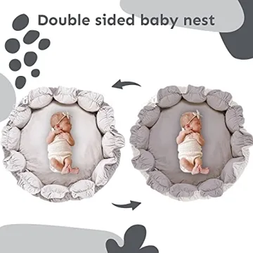 5-in-1 Thick Plush Baby Play Gym for Infant