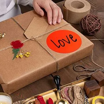 Hybsk 3" Color Coding Circle Dots Labels for Easy Organization