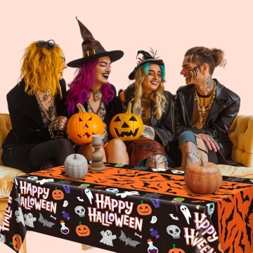 OHOME Halloween Tablecloths - Perfect Party Favors & Decor