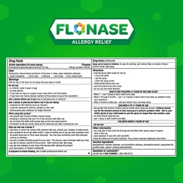 Flonase Allergy Relief Nasal Spray - Non Drowsy & Effective